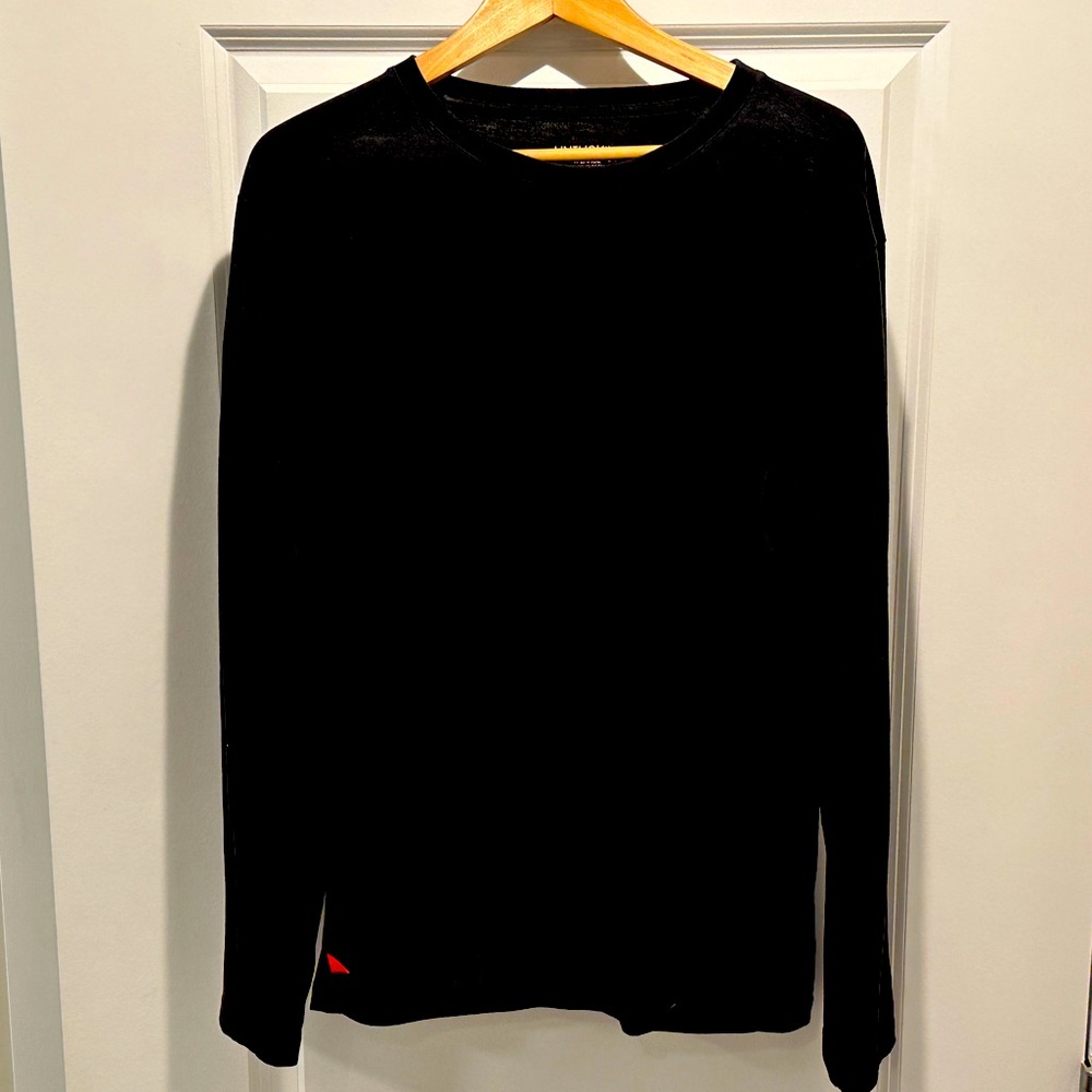 UNTUCKit Black Stretch Long Sleeve T-shirt XL